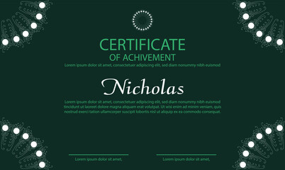 education certificate template document vector layout ornament invitation background pattern icon seal wallpaper vintage luxury golden business coupon value design office bank award school gift modern