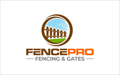 Illustration graphic vector of fence home solution logo design template