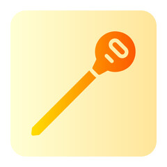 thermometer gradient icon