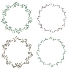 草木のフレーム