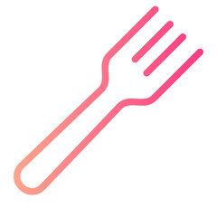 fork gradient icon