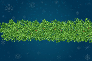 Fototapeta na wymiar Christmas card. Christmas Tree. Happy New Year 2023