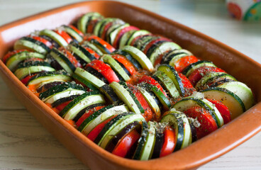 Ratatouille. French dish.