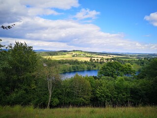 Obraz premium Vulkaneifel – Dauner Maare