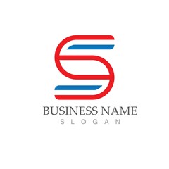 Business corporate S letter logo