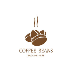 coffee bean icon vector