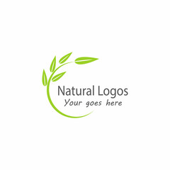 Leaf icon Vector Illustration design Logo template