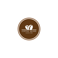 coffee bean icon vector