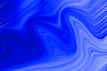 Obraz premium Blurred texture blue water-like wave curve pattern for art