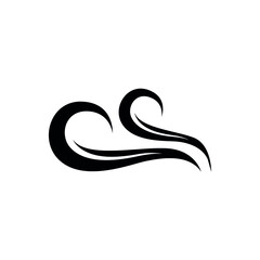 Waves icon vector set. Ocean illustration sign collection. Sea symbol or logo.
