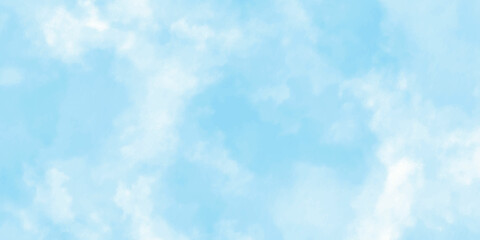Fototapeta na wymiar White cloud detail in blue sky vector illustration background with copy space