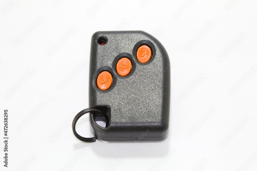 Poster remote control to trigger alarms or open gates