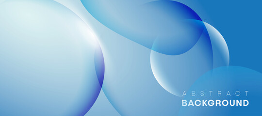 Vector Abstract Blue Background Design Modern Technology Gradient Overlap Shape for Banner, Event, Backdrop or Marketing.