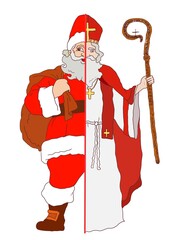 Święty Mikołaj - obrazy, fototapety, plakaty