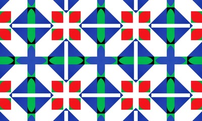 Fototapeta na wymiar Abstract geometric pattern with colors of South Africa flag. Good for Heritage Day, Freedom Day, The Day of Reconciliation and other public holidays in South Africa.