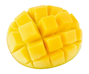 Mango isolated on white background 