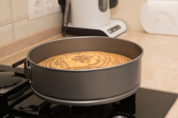 delicious beautiful freshly baked pie