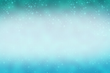 Background blue and green gradient glitter snow bliss abstract background texture with copy space for Christmas and new year.