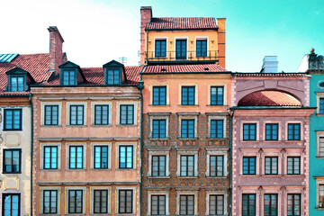 Old Town in Warsaw, Poland