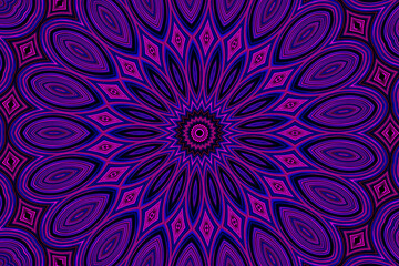 Purple blue Abstract kaleidoscope background. kaleidoscope texture design. multicolor kaleidoscope. Kaleidoscopic pattern. Mandala pattern. Batik Pattern