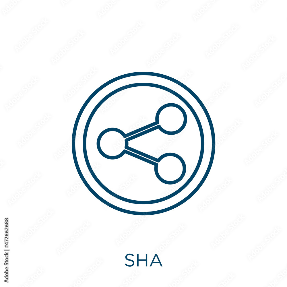 Poster shared icon. thin linear shared outline icon isolated on white background. line vector shared sign, 