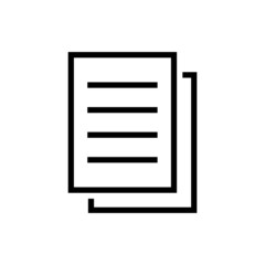 Document vector icon