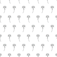 Abstract Doodle Seamless Pattern Plants Branch Botanic Leaf Leaves Herb Nature Background Decoration Vector Design Style For Prints Textiles, Clothing, Gift Wrap, Wallpaper, Pastel