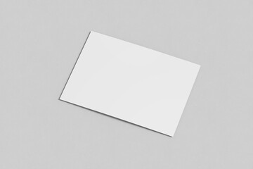 Blank Flyer Postcard Mockup