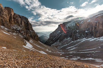 vall&eacute;e enneig&eacute; 