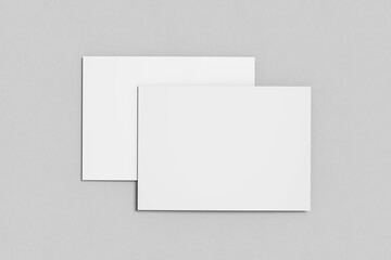 Blank Flyer Postcard Mockup