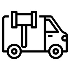 delivery van icon