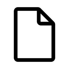 Memo simple icon. Vector illustration of flat design.