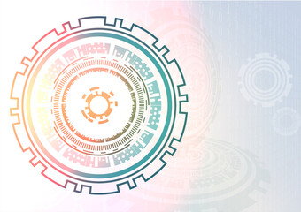 Abstract technology background. Vector illustration design.