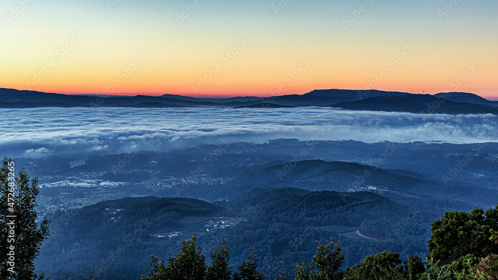 Canvas Prints sunrise in the mountains