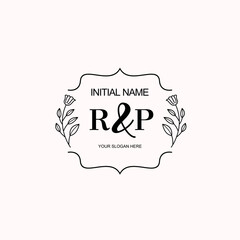 RP Beautiful elegant logos or wedding monograms collection