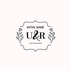 UR Beautiful elegant logos or wedding monograms collection
