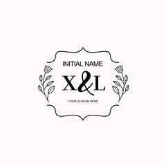 XL Beautiful elegant logos or wedding monograms collection