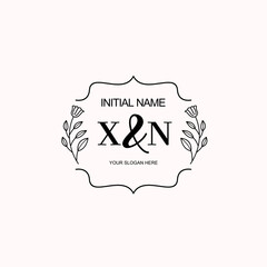 XN Beautiful elegant logos or wedding monograms collection
