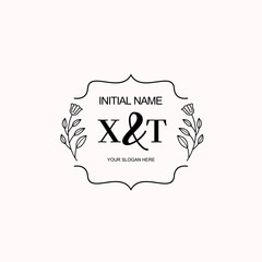 XT Beautiful elegant logos or wedding monograms collection