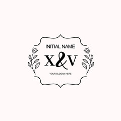 XV Beautiful elegant logos or wedding monograms collection