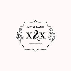 XX Beautiful elegant logos or wedding monograms collection