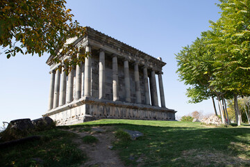 Fototapeta na wymiar Greek temple of Garni in Armenia
