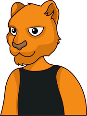 Leopard NFT character