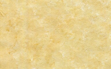 Abstract Delicate Light Beige Yellow Grunge Background Textured Art Background. Hand drawing in oil, acrylic.