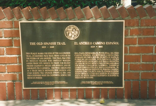 This Historic Area Of Olvera Street In Downtown Los Angeles, California, USA