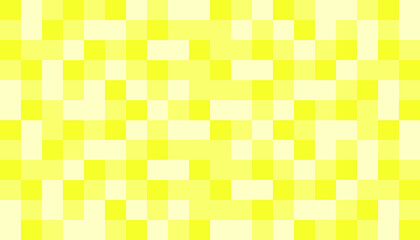 Abstract yellow pattern for background of squares. Repeat in yellow color. Trendy minimal style. Applicable for Textile print, web design, Wallpaper and etc. Vector illustration