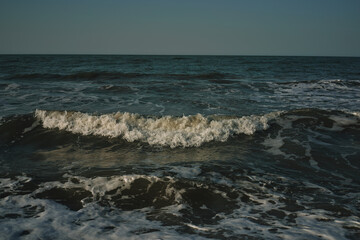 Waves beach sand landscape ocean summer travel