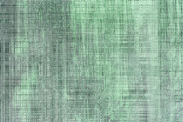 Illustration with green abstract background.