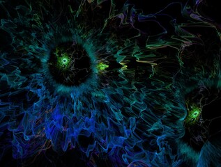 Imaginatory fractal abstract background Image