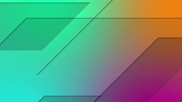 abstract minimal gradient background of cut out shapes